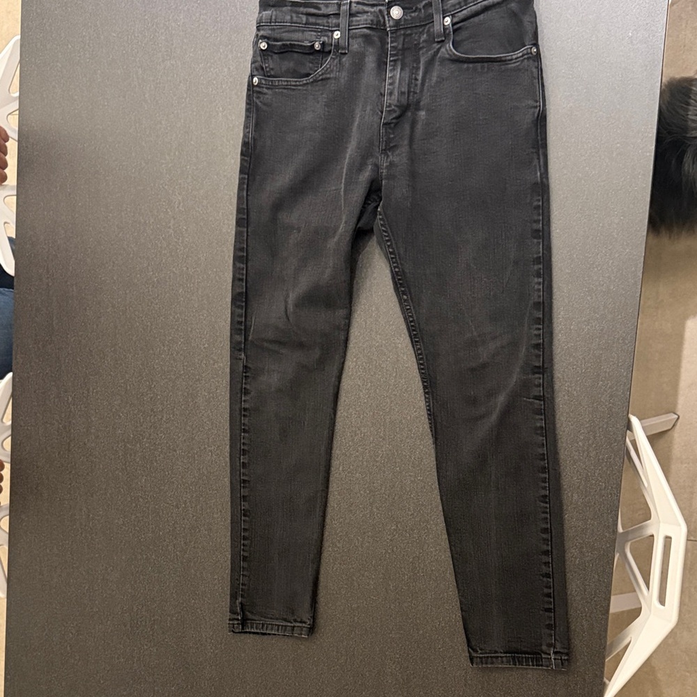 Levi's 512 31/30 Men's Charcoal Skinny Jeans
